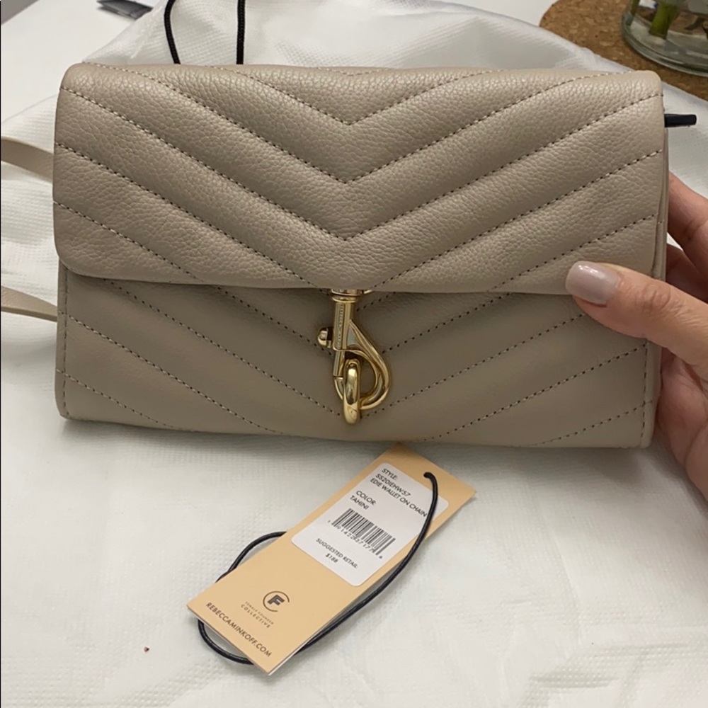 Rebecca Minkoff Edie wallet on chain